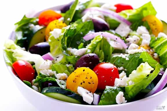 Salad - Greek-Salad-with-Garlic-Lemon-Vinaigrette-1