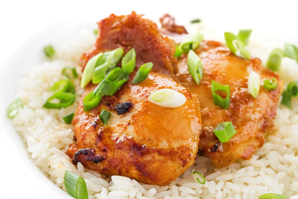 baked teriyaki chicken thighs