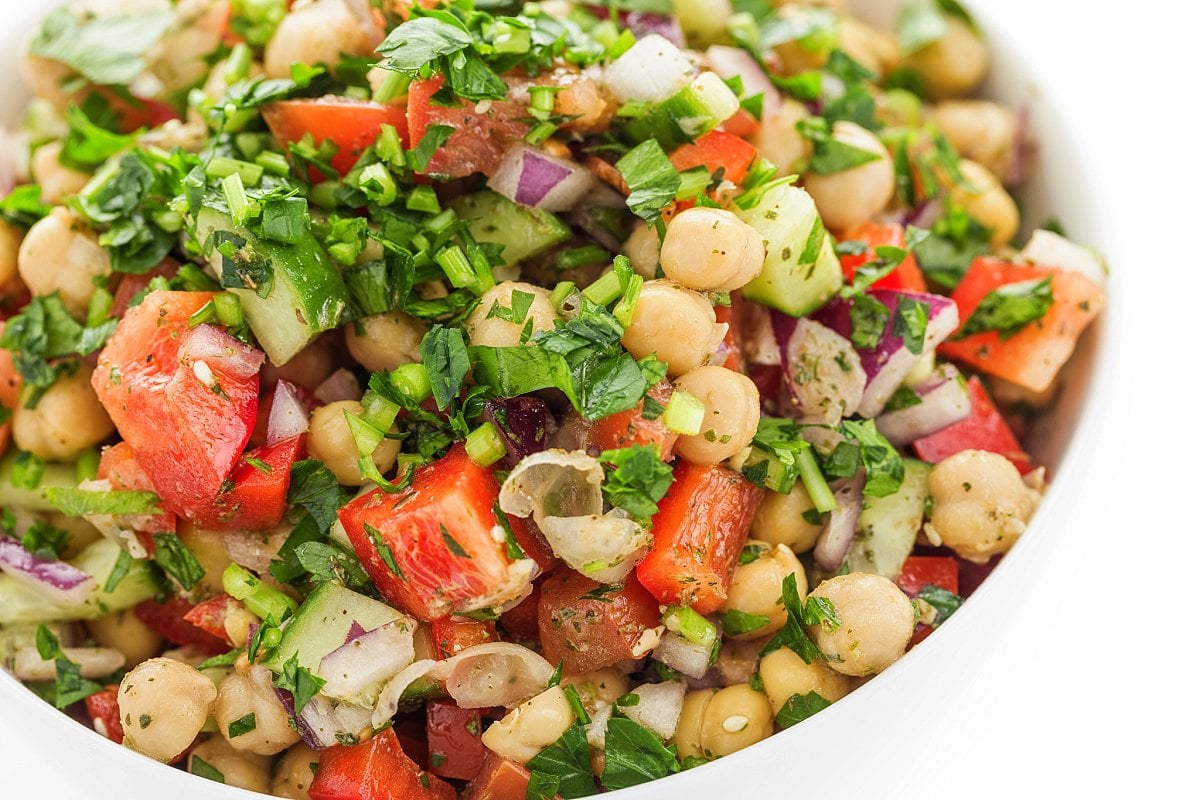 lebanese chickpea salad 