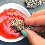 Sesame Baked Chicken Fingers - The Lemon Bowl