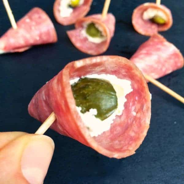 Pickles in a Blanket Appetizer - The Lemon Bowl