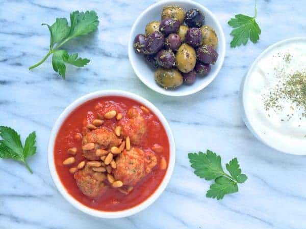 Slow Cooker Lebanese Meatballs {Gluten Free} - The Lemon Bowl