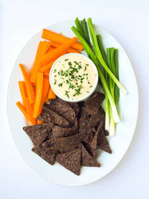 Creamy Garlic Bean Dip by The Lemon Bowl