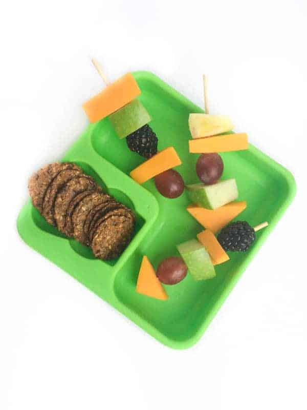 Fruit and Cheese Kabobs for Lunch Box - The Lemon Bowl
