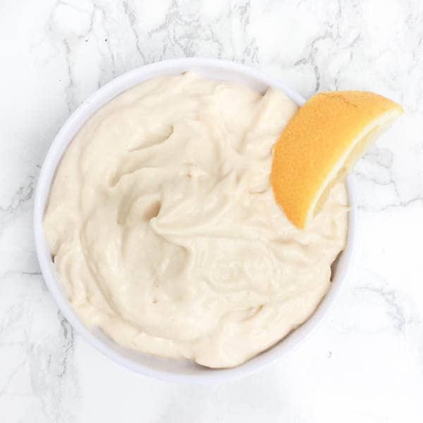 Tahini Garlic Mayo - The Lemon Bowl