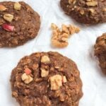 Chewy Apple Oatmeal Breakfast Cookies - The Lemon Bowl