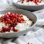 Coconut Rice and Pomegranate Porridge - Cotter Crunch