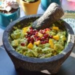 Guacamole with Mango and Pomegranate - Always Order Dessert