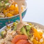 Grain Bowls with Chicken and Veggies - a healthy meal in a bowl
