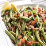 Green Beans with Bacon - a simple and easy side dish recipe