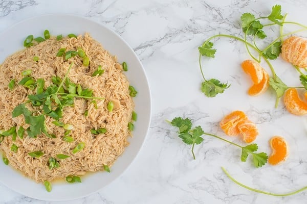 Slow Cooker Shredded Chicken - A flavorful crock pot recipe