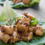 Orange Chicken Lettuce Cups - a fast dinner recipe