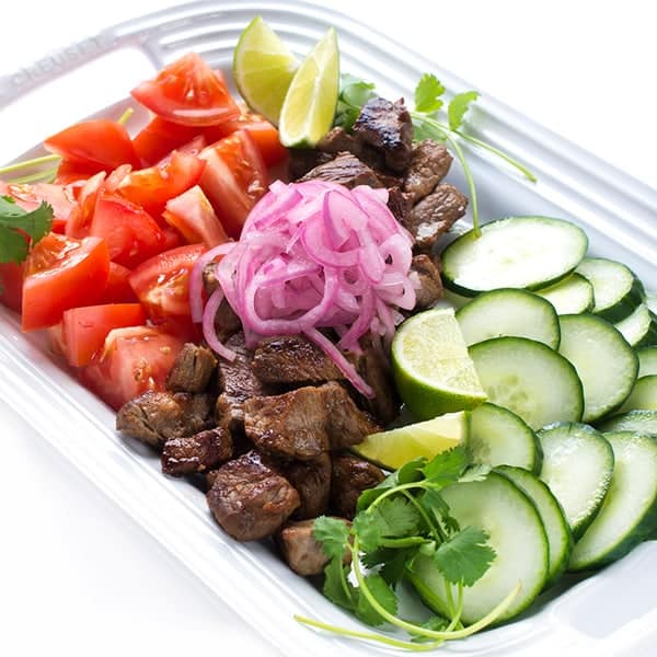 Bo Luc Lac - a Vietnamese beef salad recipe