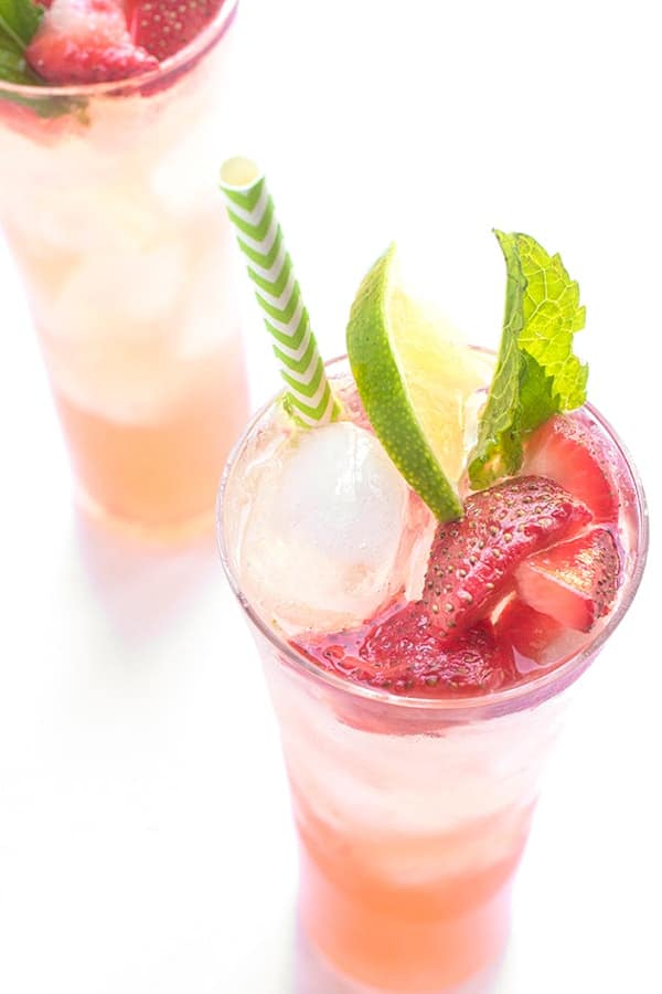 Strawberry Mojito - a refreshing cocktail recipe