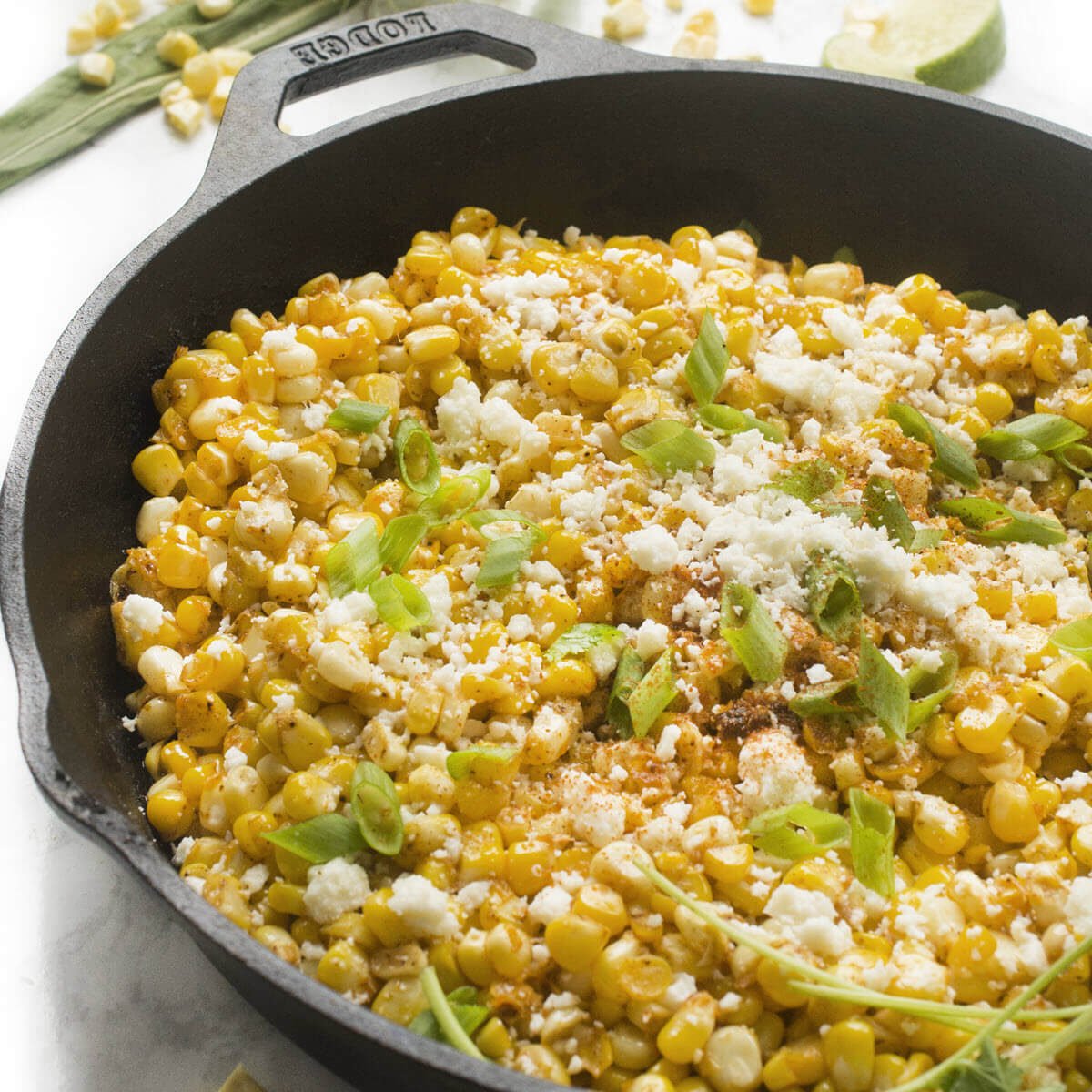 Skillet Mexican Street Corn