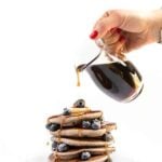 Blueberry Buckwheat Pancakes - a healthy breakfast recipe