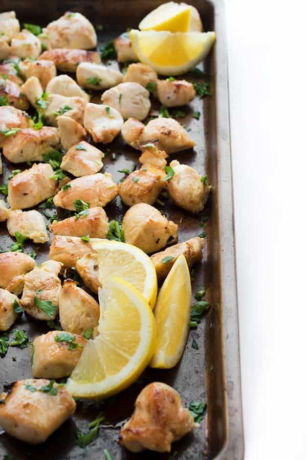Sheet Pan Lebanese Shish Tawook Chicken Recipe