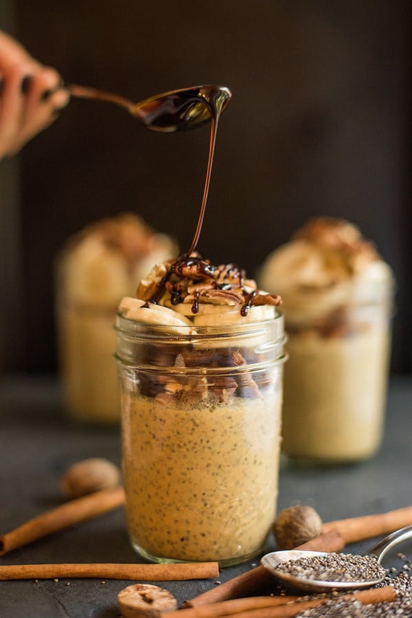 Gingerbread Chia Seed Pudding