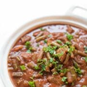 Instant Pot Recipe Lebanese Green Beans and Beef
