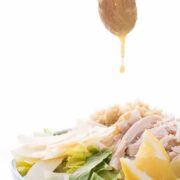 Chicken Caesar Salad with Quinoa and a Lemony Vinaigrette Recipe