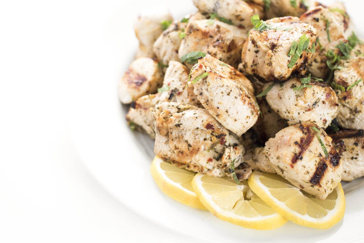 Easy Grilled Chicken Souvlaki