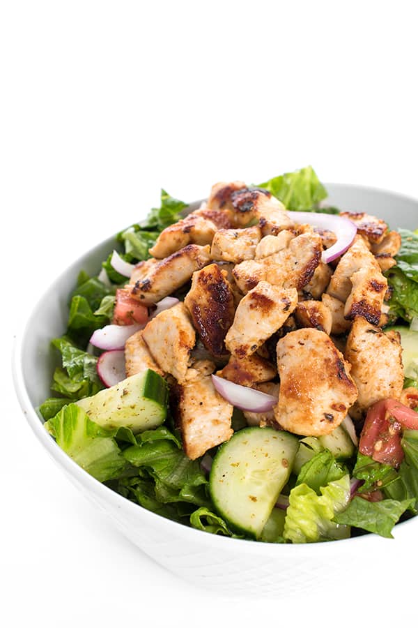 Chicken Tawook Salad
