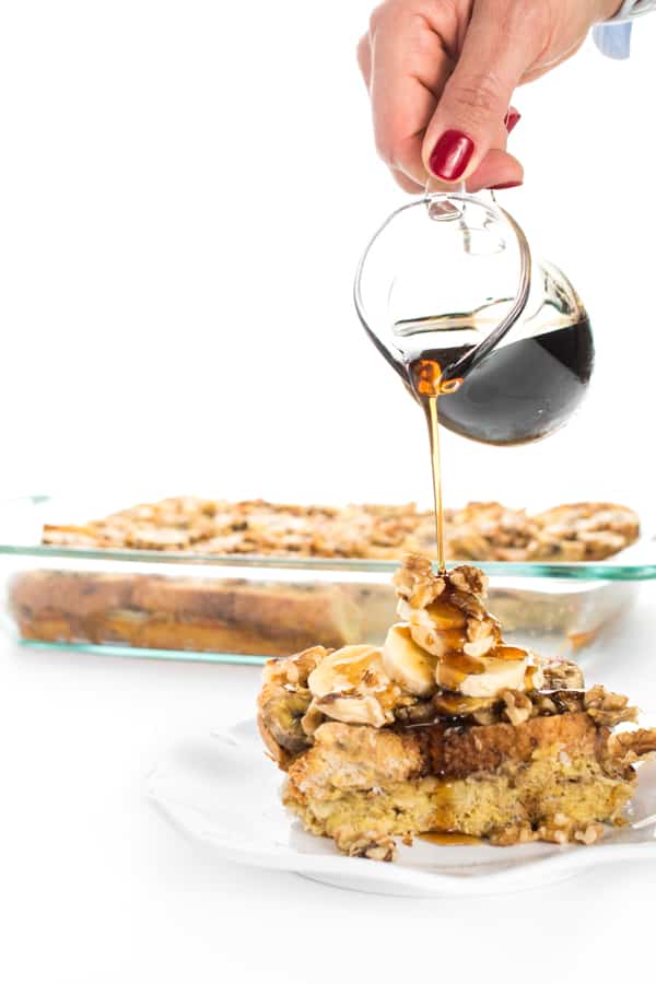 Banana Nut French Toast Bake