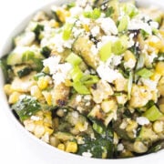 Grilled Corn and Zucchini Salad