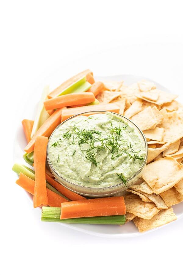 White Bean Dip with Feta and Herbs