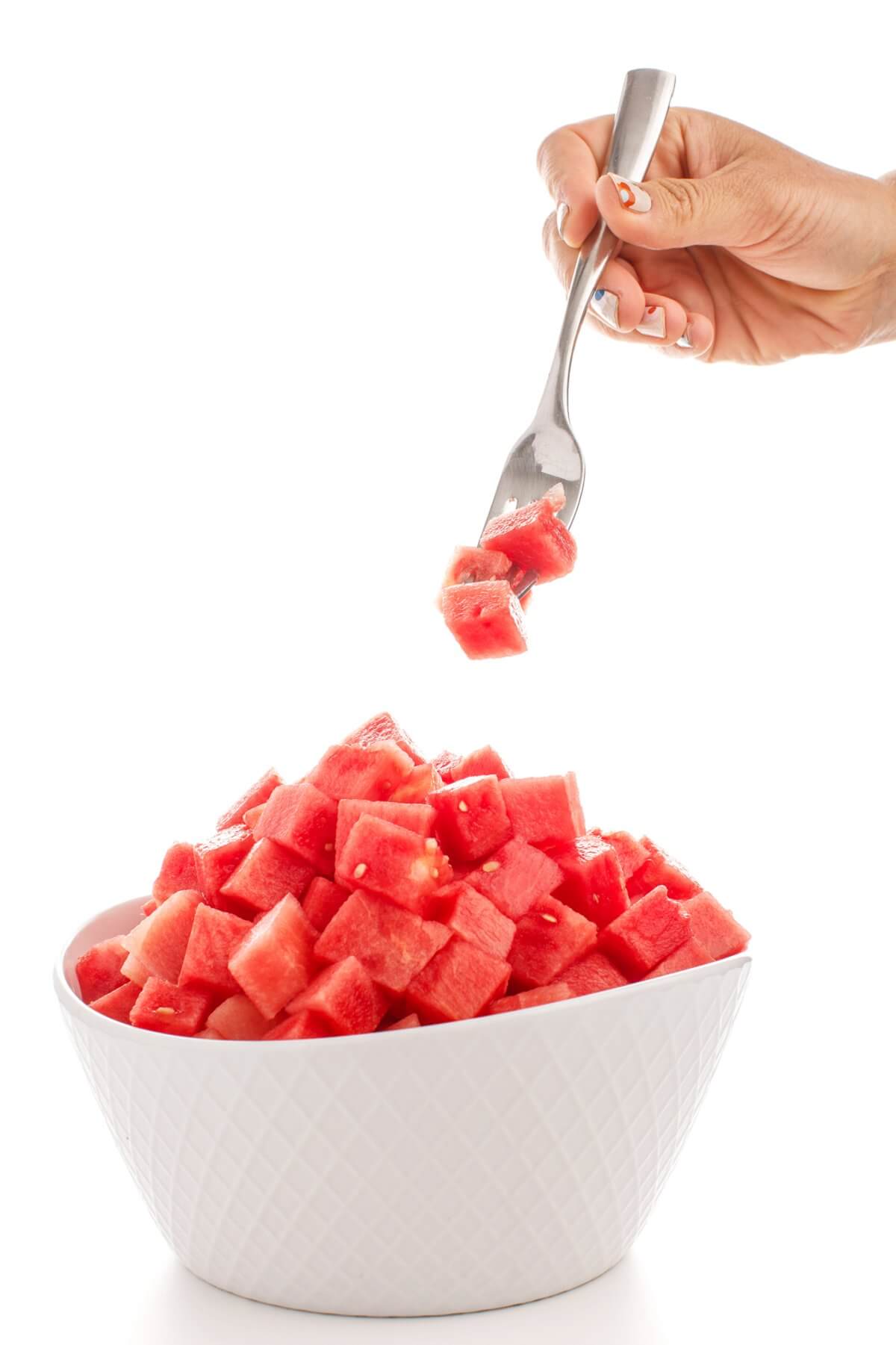 the best way to cut a watermelon