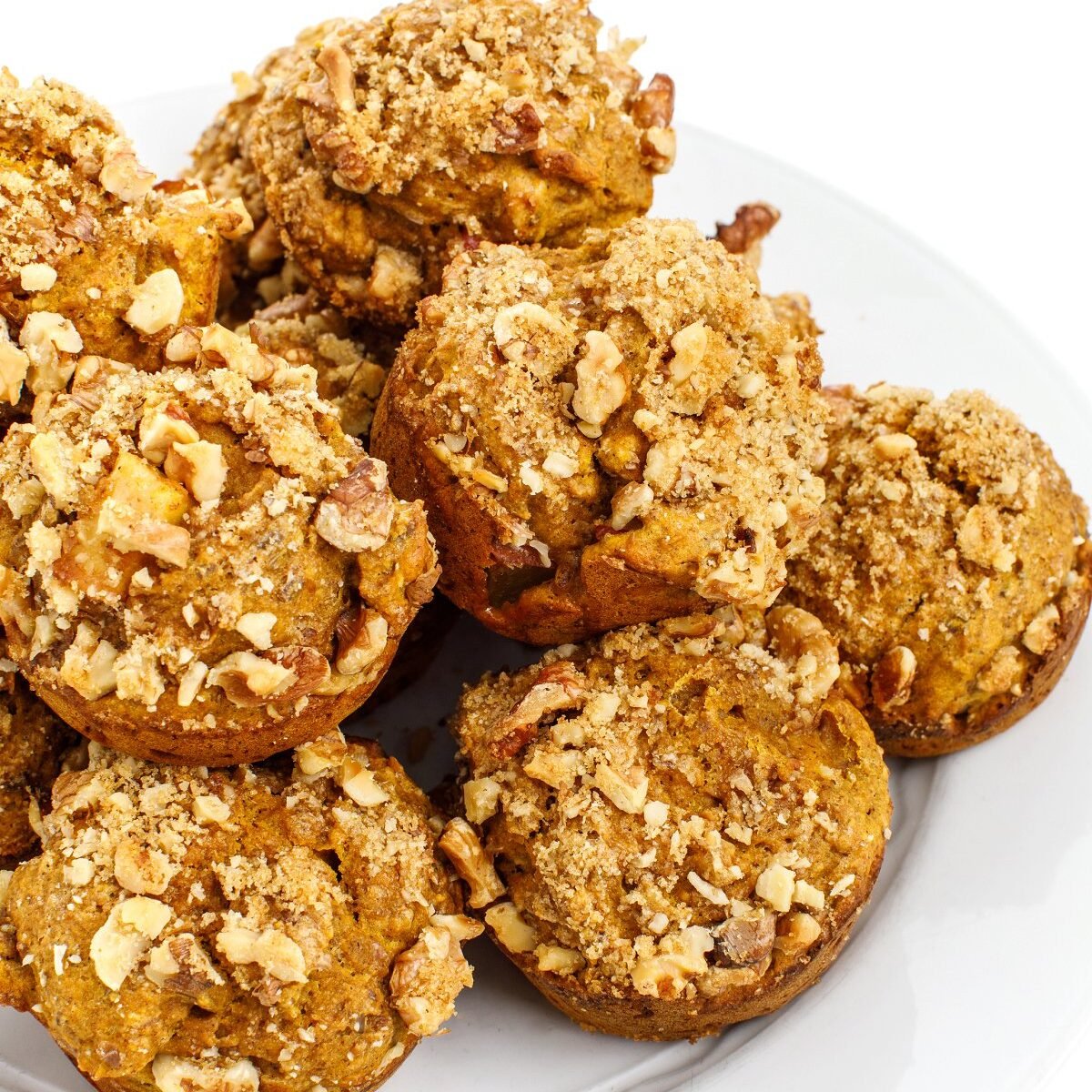 Healthy Pumpkin Applesauce Muffins