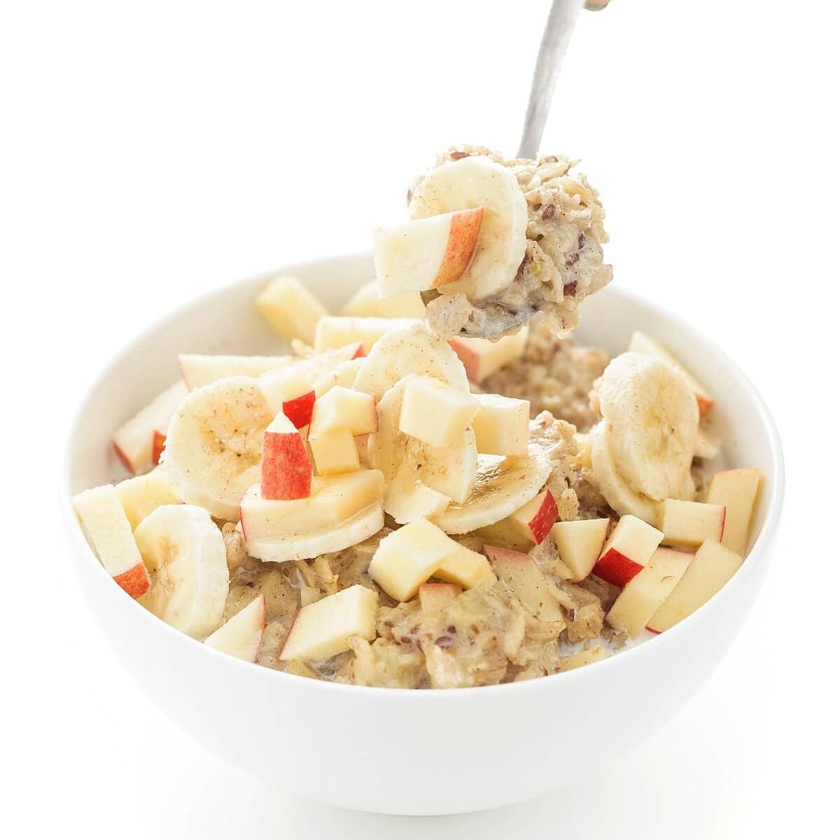 Apple Banana Nut Oatmeal