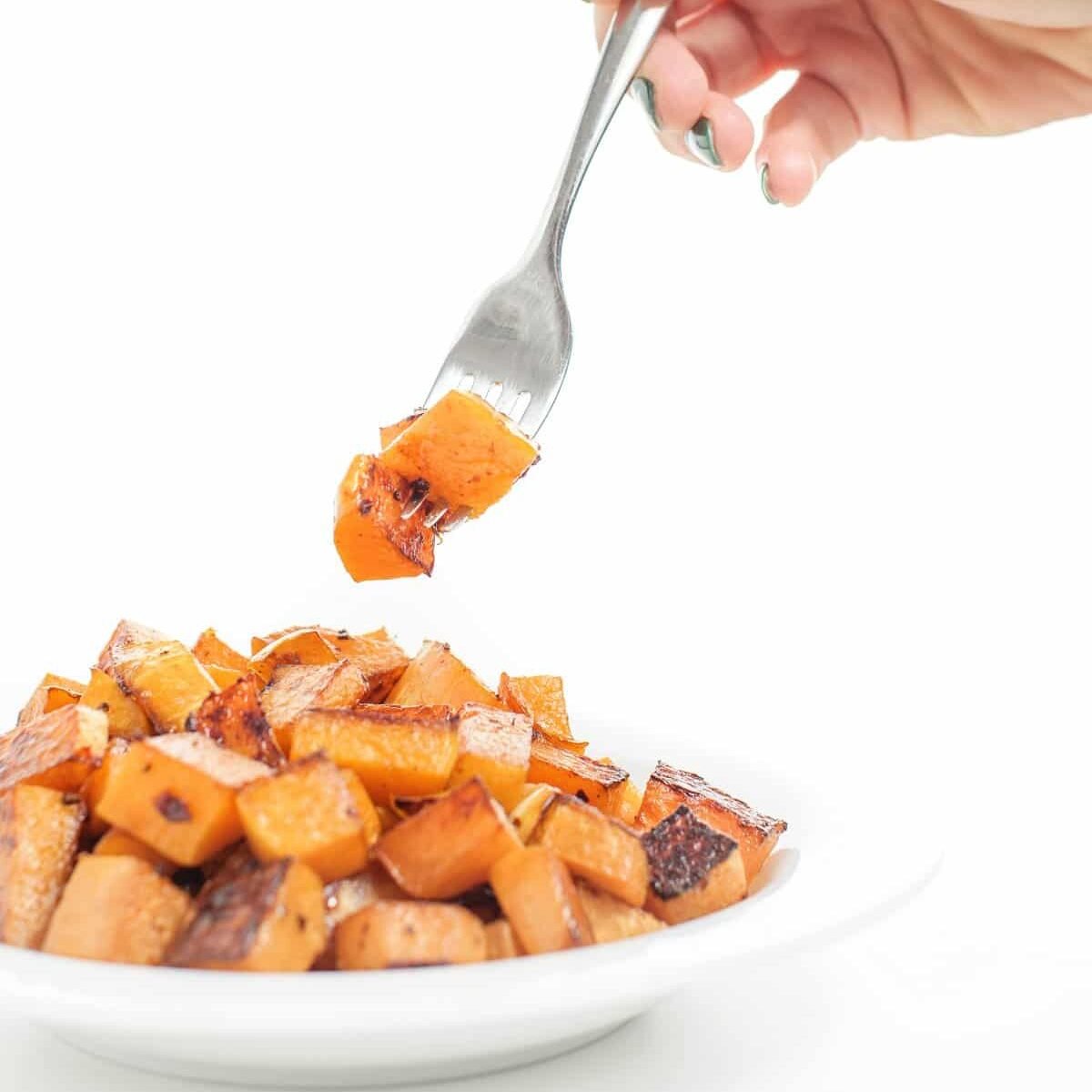 Honey Chipotle Glazed Butternut Squash