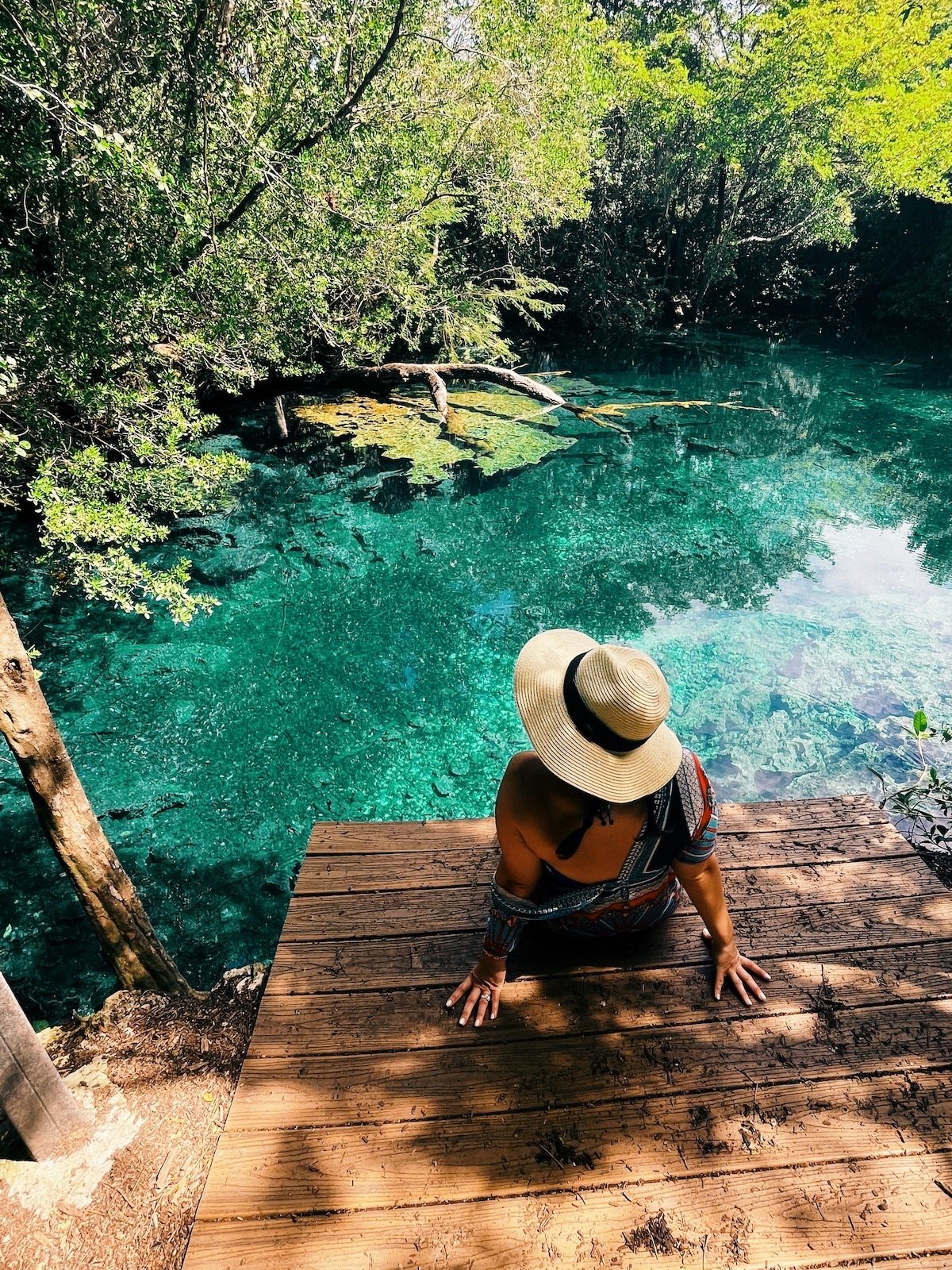 Liz at the reserva ecologia indigenas at the westin punta cana