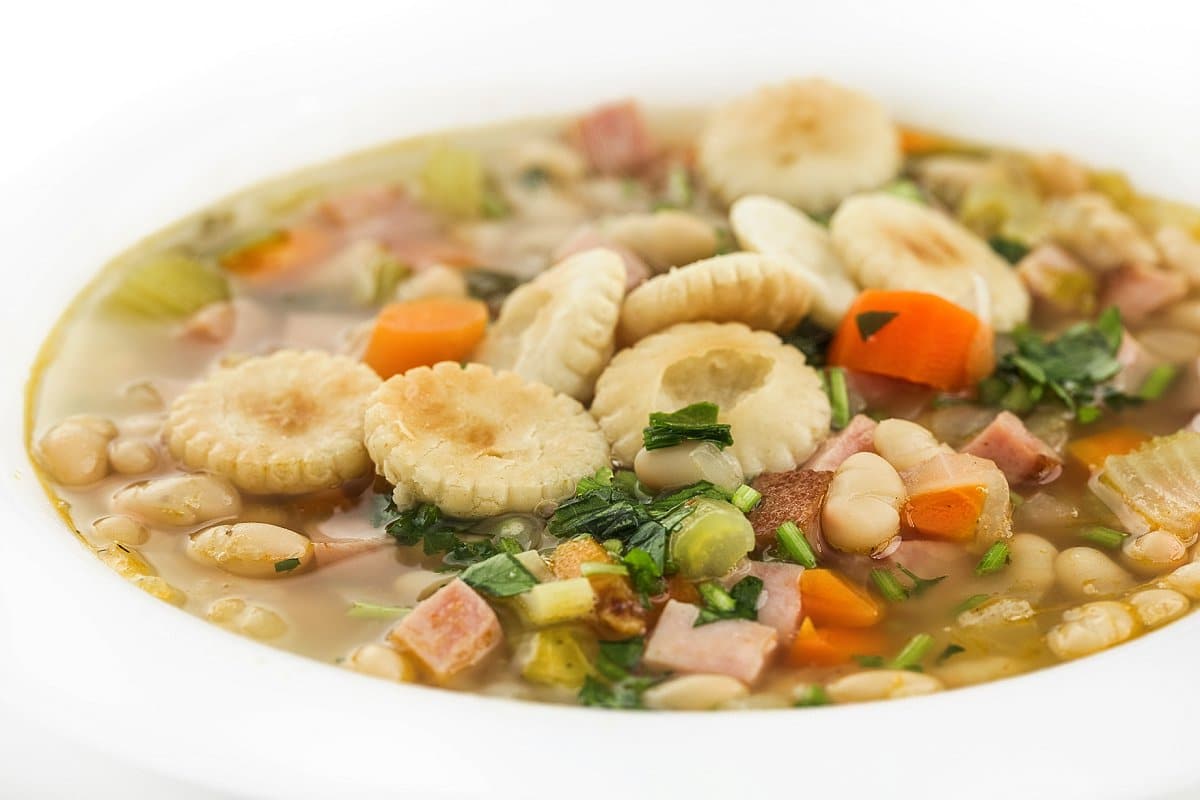 Navy Bean and Ham Soup
