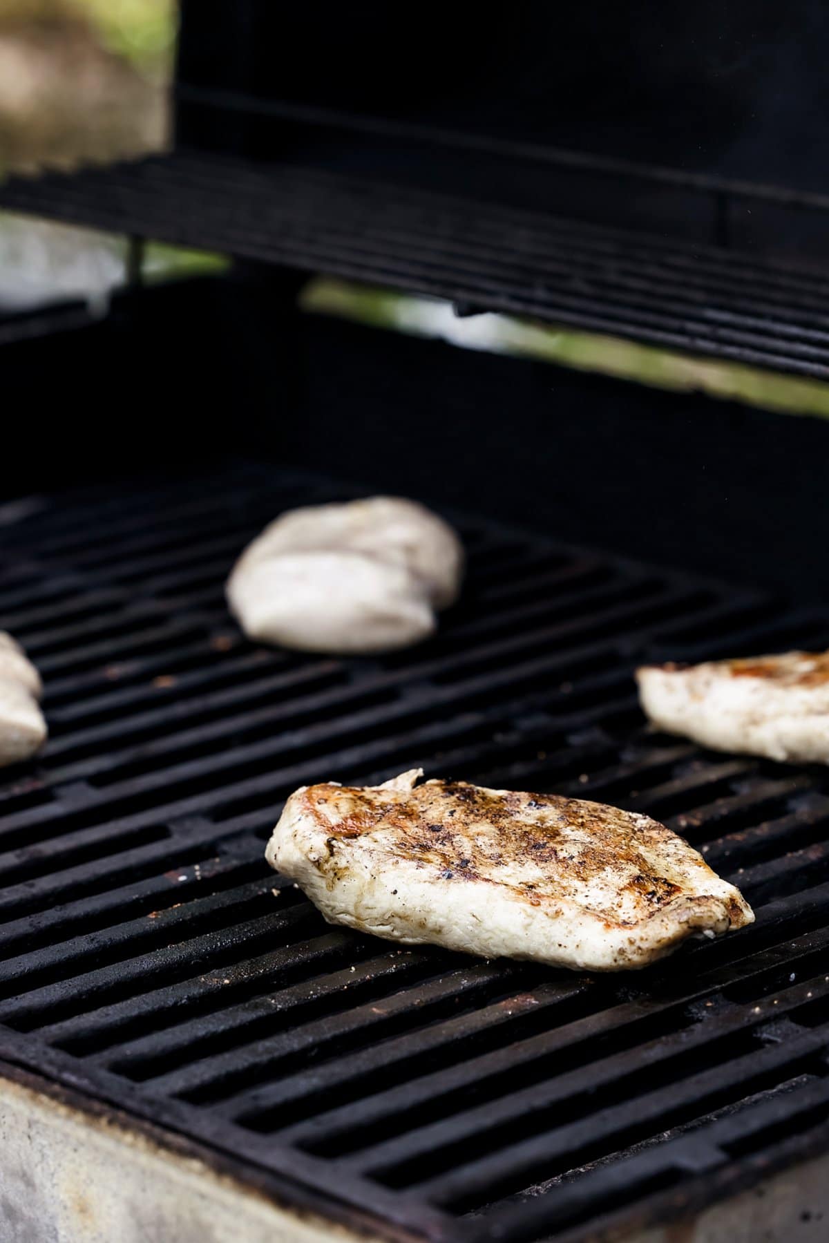 grilling chicken