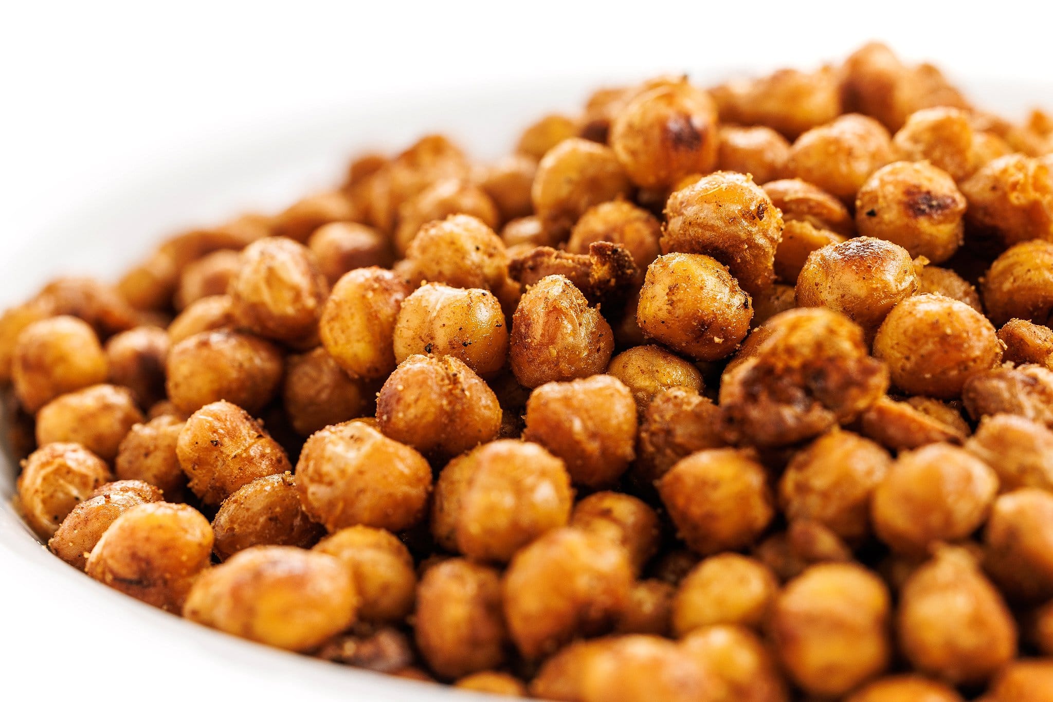 Oven roasted chickpeas.