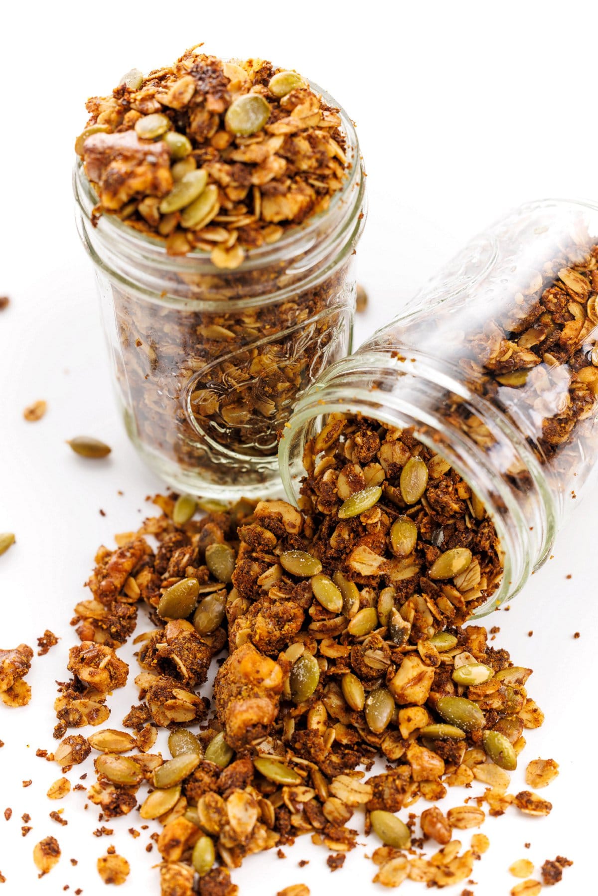 High protein homemade granola.