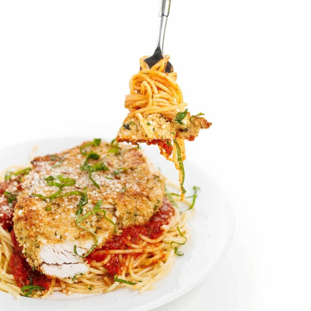 Oven Baked Chicken Parmesan