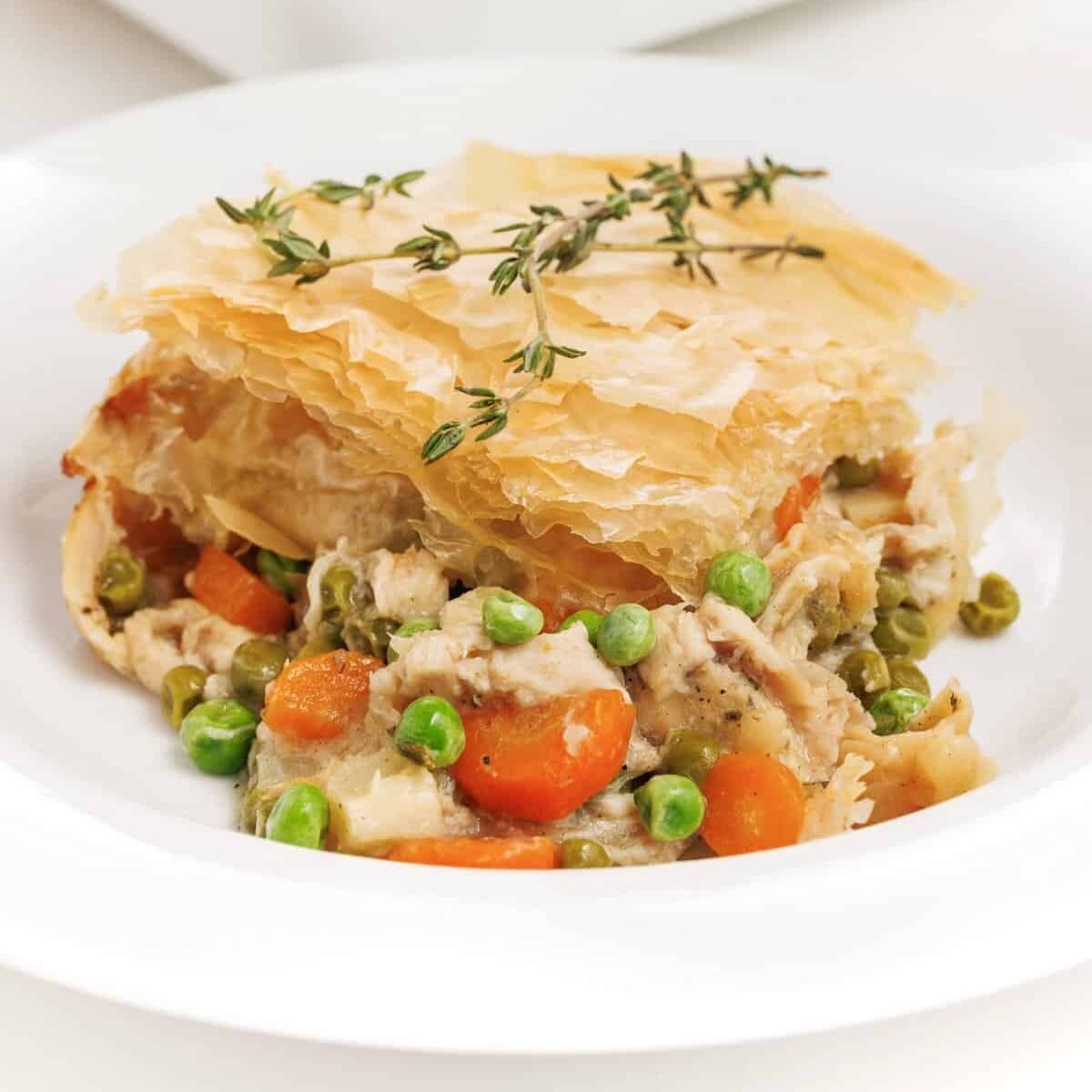 Healthy Chicken Pot Pie