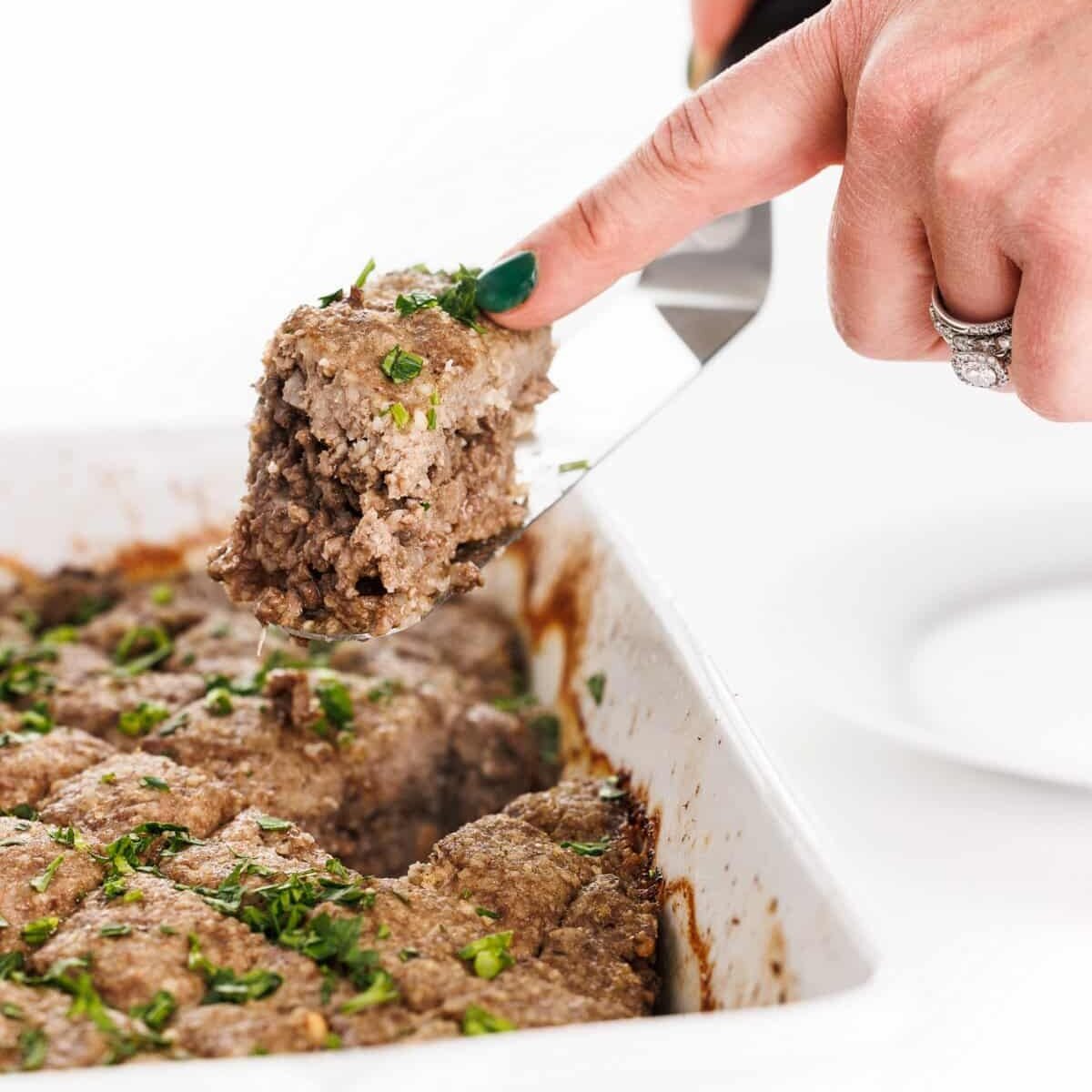 Baked Kibbeh