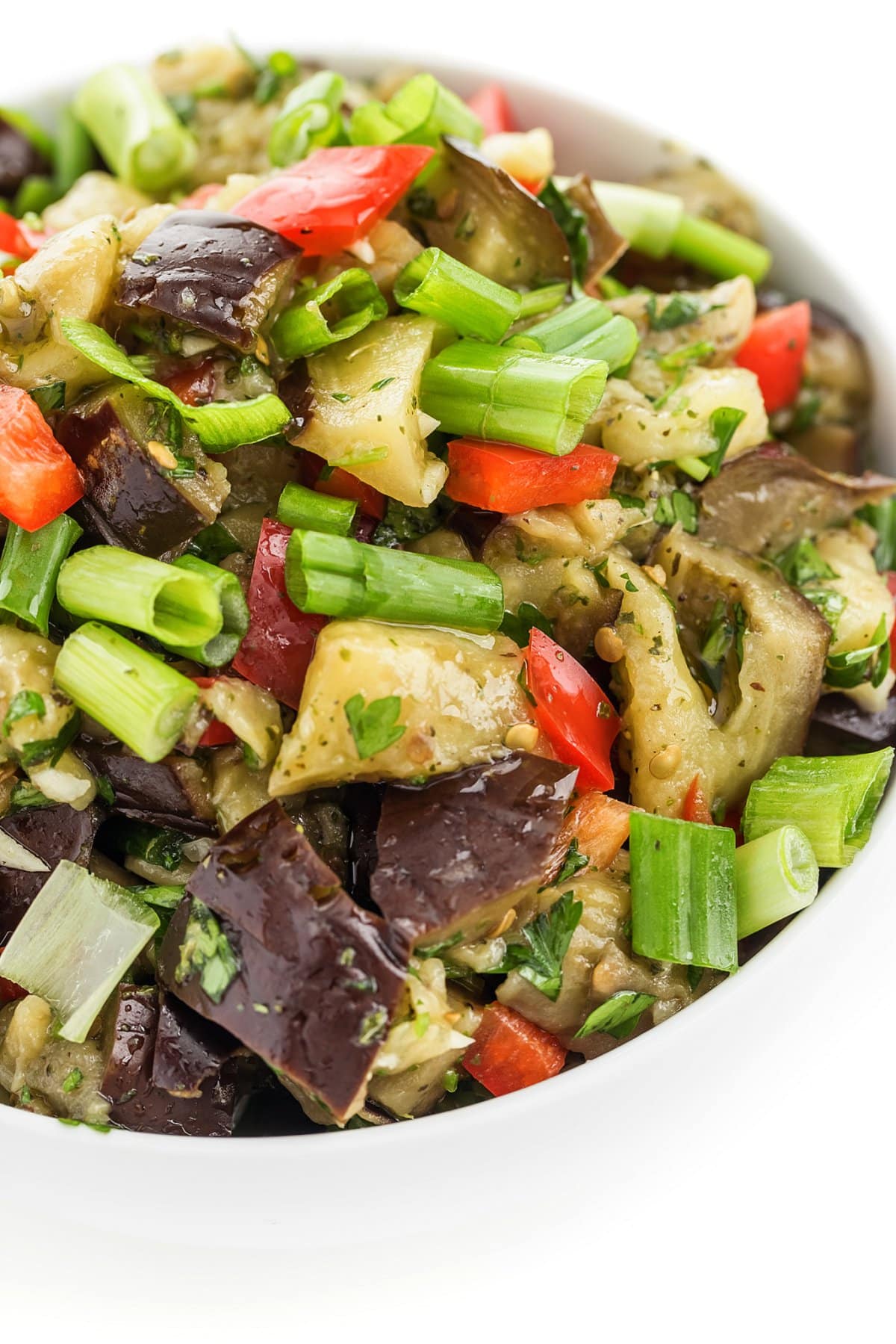 Lebanese Eggplant Salad