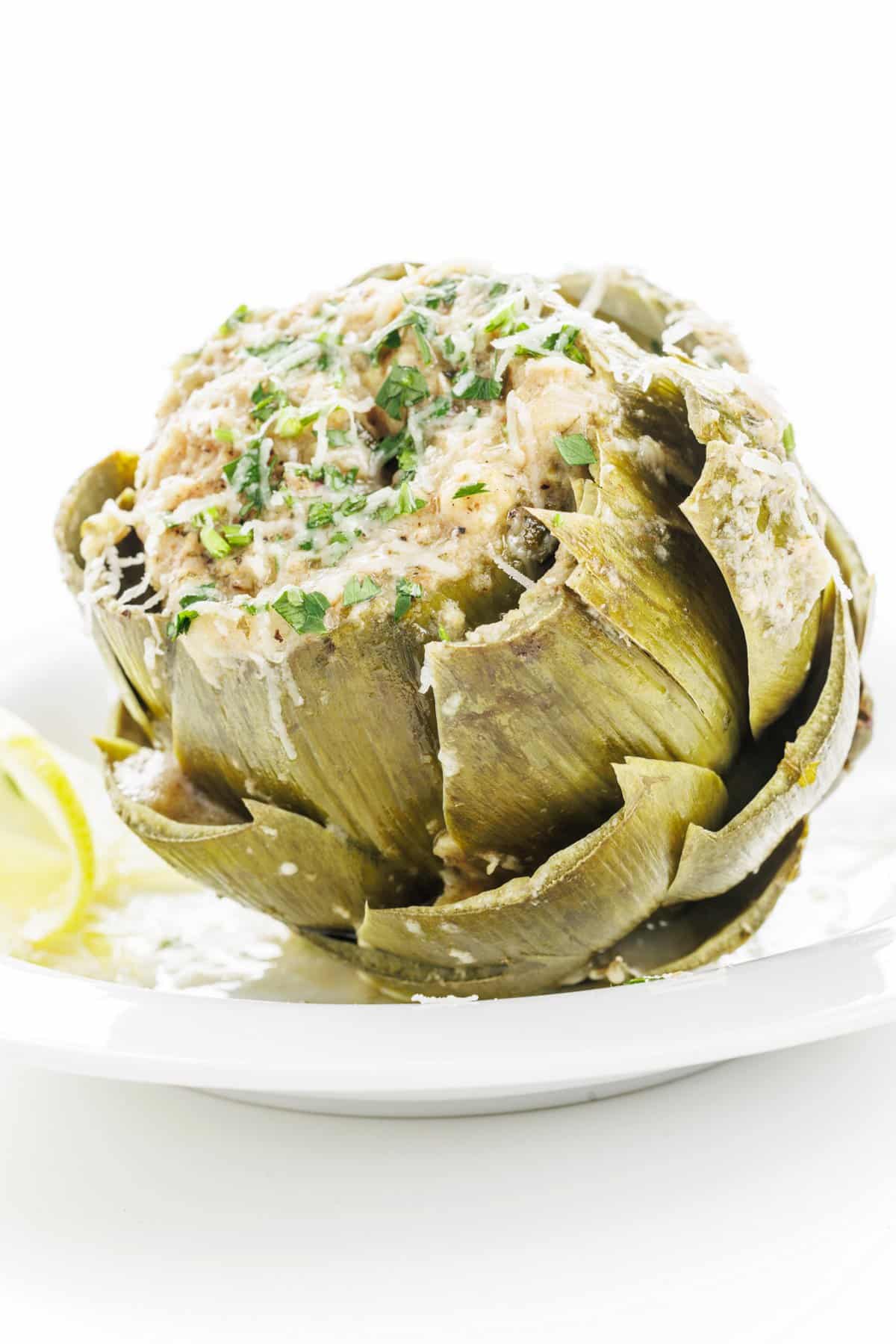 Italian stuffed artichokes.
