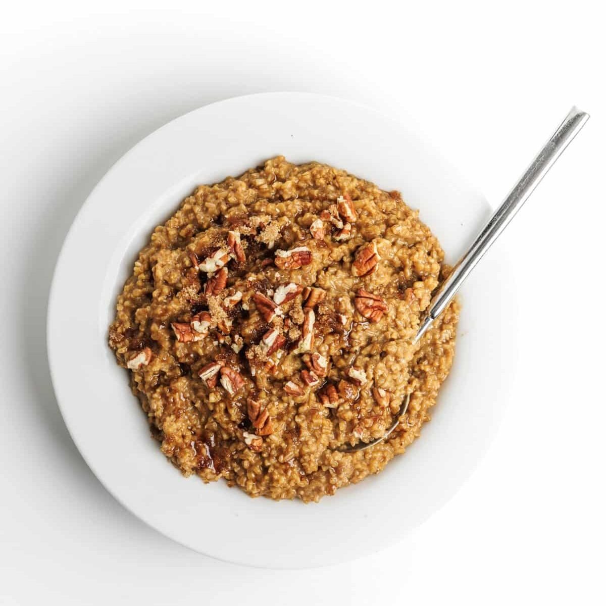 Slow Cooker Gingerbread Oatmeal