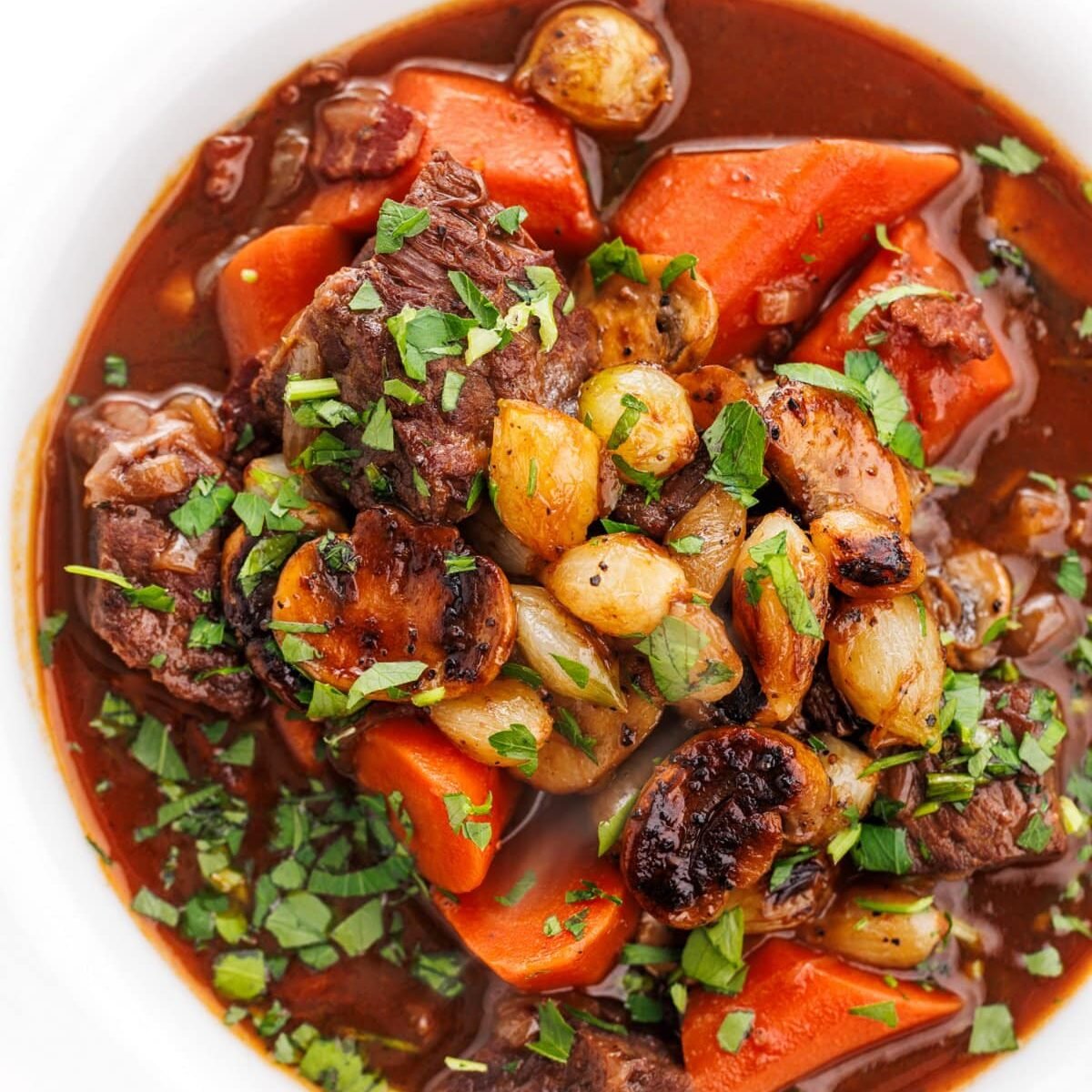 Easy Beef Bourguignon