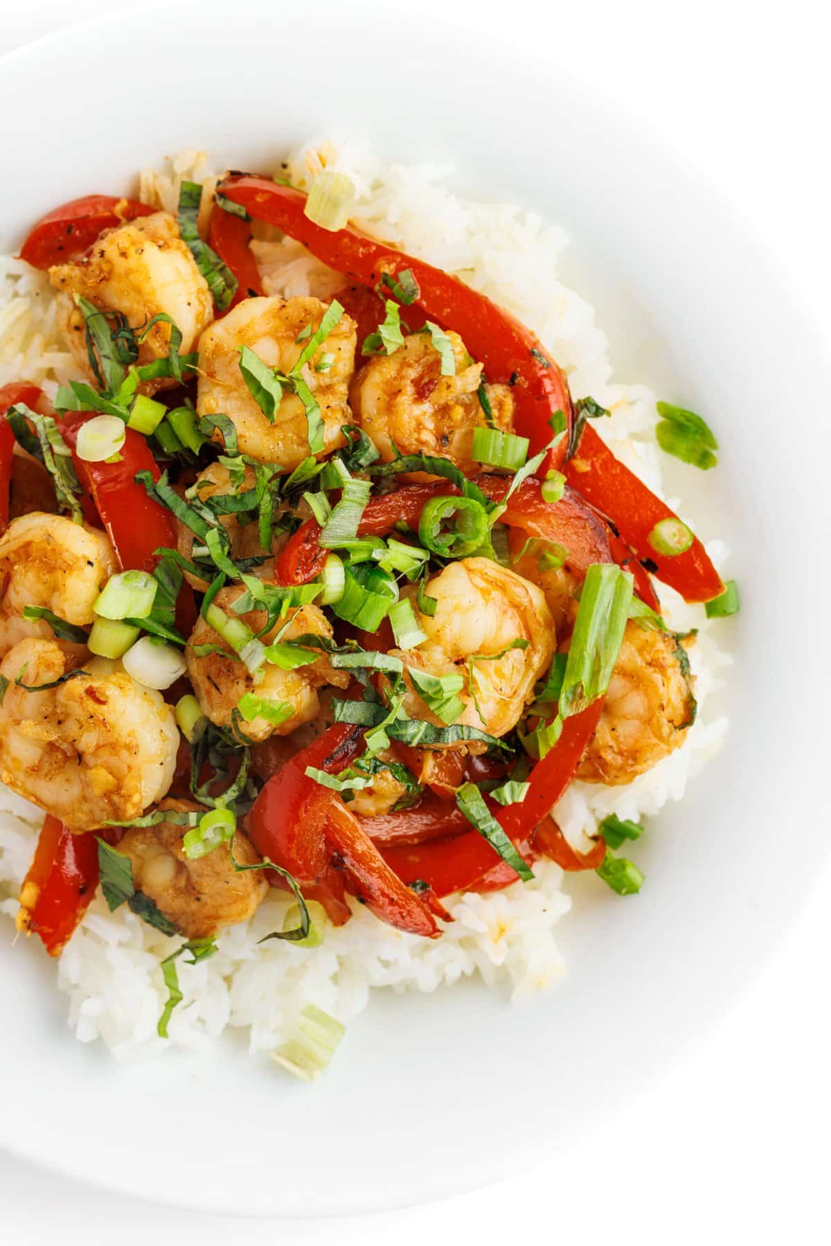 Thai Basil Shrimp