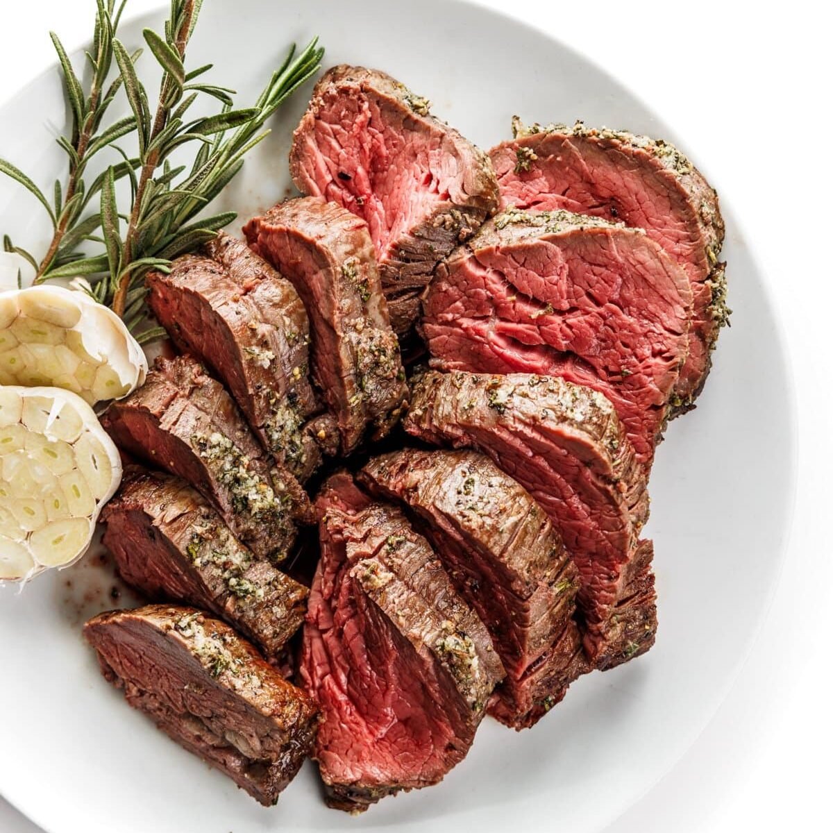 Garlic Rosemary Beef Tenderloin