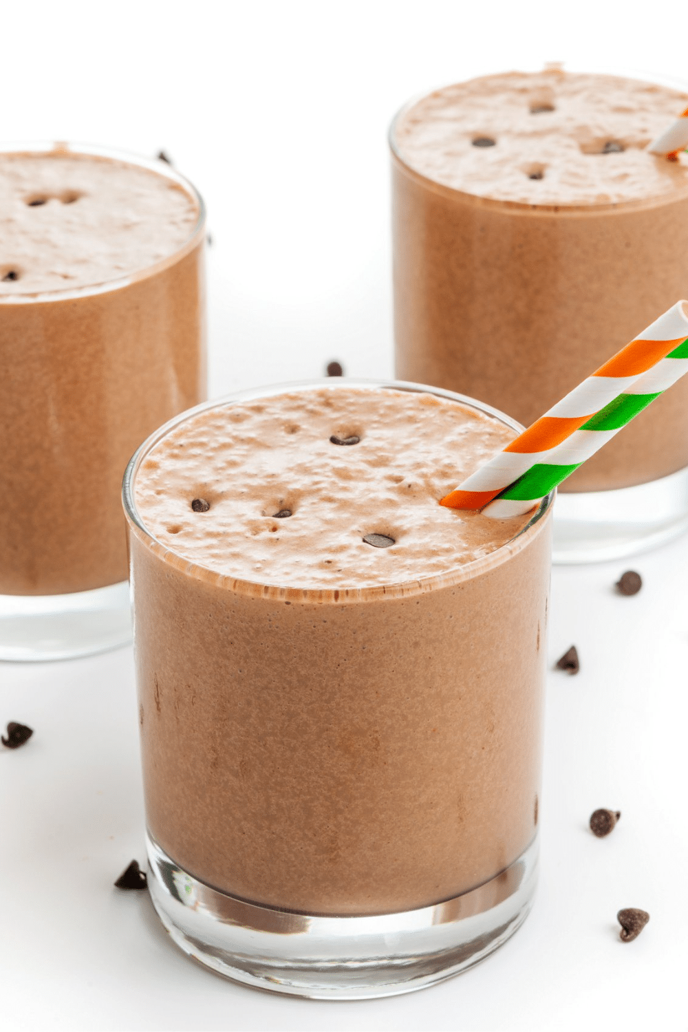 Low carb chocolate peanut butter smoothie