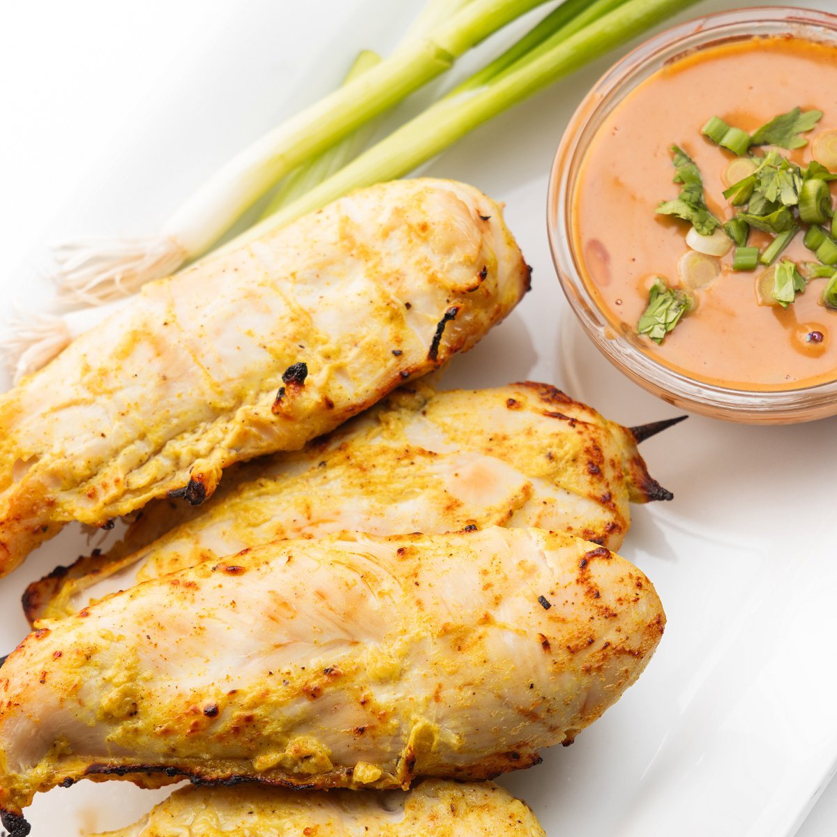 Chicken Satay with Peanut Sauce